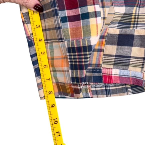 23rd St. Plaid Patchwork‎ Shorts Size 30 Colorful Cotton Menswear - Picture 7 of 7